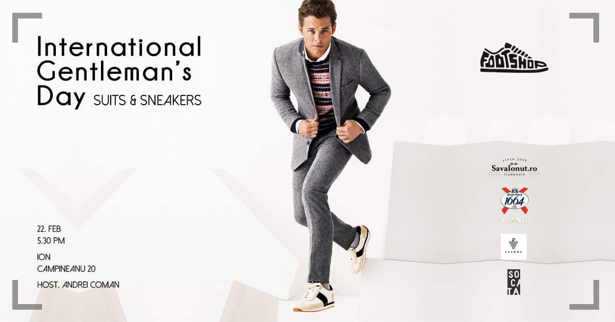 International Gentleman's Day - Suit & Sneakers