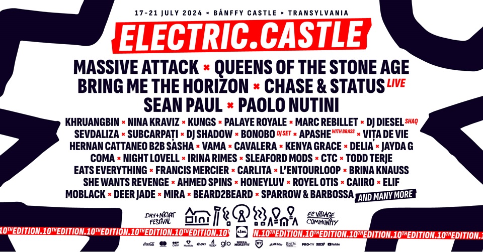 Line-Up Complet Pentru Electric Castle 2024