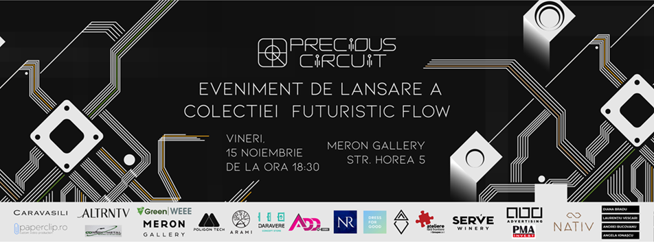 Precious Circuit Lansează Colecția Capsulă Futuristic Flow