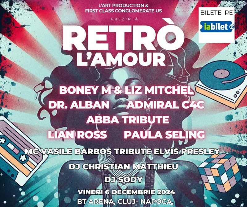 Retro L’ Amour Pe Scena Btarena Din Cluj În 6 Decembrie